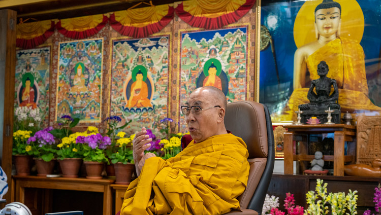 སྤྱི་ནོར་༸གོང་ས་༸སྐྱབས་མགོན་ཆེན་པོ་མཆོག་གིས་རྒྱལ་སྤྱིའི་ནང་པའི་ལྷན་ཚོགས་ཀྱི་ནང་པའི་ལྷག་པའི་བསླབ་པ་གསུམ་གྱི་བརྗོད་གཞིའི་ཐོག་བགྲོ་གླེང་དབུ་འབྱེད་ལ་བཀའ་སློབ་སྩོལ་བཞིན་པ། ༢༠༢༡།༣།༥ པར་བ། བསྟན་འཛིན་འཇམ་དཔལ་ལགས། 