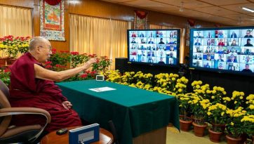 རྒྱ་གར་དབུས་གཞུང་རྒྱལ་ཡོངས་གོད་ཆག་ཉེན་སྐྱོབ་ལྷན་ཁང་ལ་བཀའ་སློབ་སྩལ་བ།