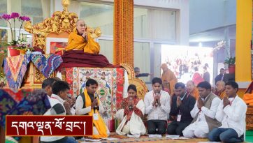 ཆོས་འཁོར་གྱི་མདོ་དང་སཱ་ལུ་ལྗང་པའི་མདོའི་བཤད་ཁྲིད།