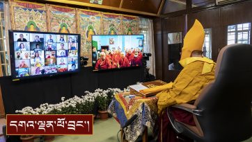 མདོ་སྡེ་རྒྱན་གྱི་བཀའ་ཁྲིད་དང་། དྲི་བ་དྲིས་ལན། སེམས་བསྐྱེད། ༼ཉིན་དང་པོ།༽