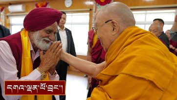 བོད་པ་དང་ཧི་མ་ལ་ཡའི་རི་རྒྱུད་སོགས་ཀྱི་དད་མཇལ་བ་ ༣༢༠ སྐོར་ལ་མཇལ་ཁ་སྩལ་བ།